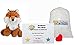 Make Your Own Stuffed Animal Mini 8 Inch Super Fluffy Fox Kit - No Sewing Required!