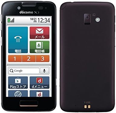 Amazon F 09e らくらくスマートフォンプレミアム ブラック スマートフォン本体 通販