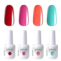 Vishine Nail Art UV LED Gel Polish Soak Off Manicure Varnish Gift Kit C249