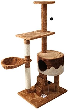 Finnkare Super Value Cat Tree Tower Condo Furniture House Post Shelves Structures Home Activity Play Game Center Station Toy Rack Jump Playplace Pad For Climbing Scratching Sleep Bed New On Sale