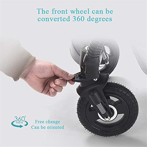 Strolexベビーカー3で1高風景アルミ高級折りたたみヨーロッパのベビーカー2で1 B07qfvy9y9 Pramで新生児用 両対面ベビーカー 多様な