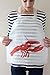 100 Pack Disposable Plastic Lobster Bibs
