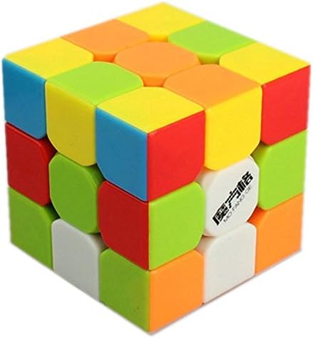 Qiyi Speed Cube 3x3 Stickerless Smooth Magic Cube Puzzle (57mm)