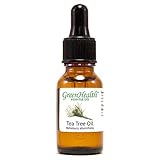Piping Rock Tea Tree 100% Pure Essential Oil 1/2 oz (15 ml) Dropper Bottle Melaleuca Alternifolia Therapeutic Grade