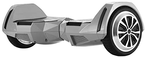 Logisys gp65r5sl silver smart balance hoverboard with bluetooth s…