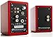 Audioengine A2 Plus 60W Powered Desktop Speakers, Built in 24Bit DAC and Analog Amplifier (Red)