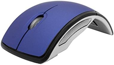 Leader ldeal 2.4Ghz Wireless Foldable Optical Mouse For Laptop PC . (Blue)