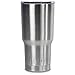 RTIC Police Thin Blue Line American Flag on Black Matte 30 oz Stainless Steel Tumbler Cup
