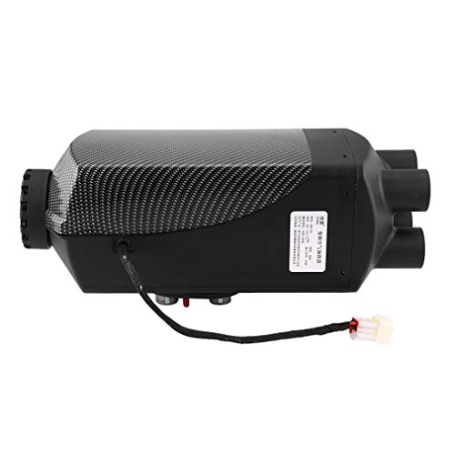 12V 8KW diesel Air Heater Vent,Duct,Caravan Bus Motorhome +Remote Control+LCD,black