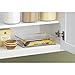 mDesign Stackable Kitchen Pantry Cabinet or Refrigerator Storage Organizers, Attached Hinged Lids - Compact Bins for Pantry, Refrigerator, Freezer - BPA Free, Food Safe - Clear