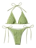 SweatyRocks Women's 2 Piece Triangle Bathing Suit