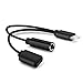 Basevs Lightning to 3.5 mm Headphone Jack Adapter for iPhone 7/7 Plus, Lightning iPhone 7 Charging Adapter with Upgrade V2.0 Compatible iOS 10.3