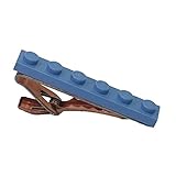 Lego Tie Bar Clip in Gift Box - Light Blue