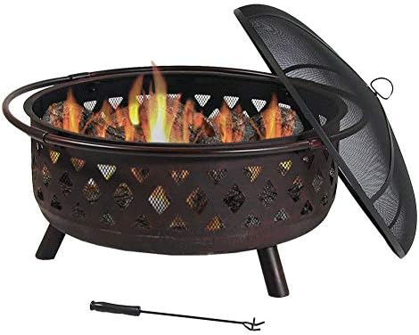 ファイヤーピット 屋外ガーデンヒーターブロンズファイヤーピットチャコールバーニングファイヤーボウル Staging Americanmedica Com