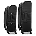 Samsonite Advance XLT Softside Luggage with Spinner Wheels, Black, 2-Piece Set (21/29)