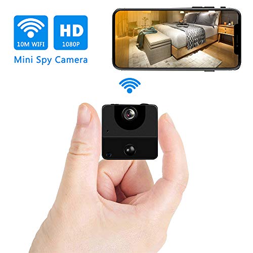Mini Spy Hidden Camera WiFi HD Camera PIR 30Days Standby/Low Power