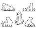 7 Pieces Funny Cookie Cutter Set - Stainless Steel (7)