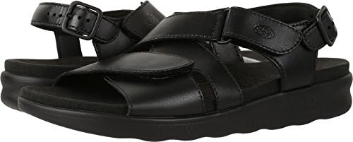 SAS Bravo Sandals Men\'s Size 11.5 W Black Leather Adjustable Buckle Slingback SAS Men main image 4
