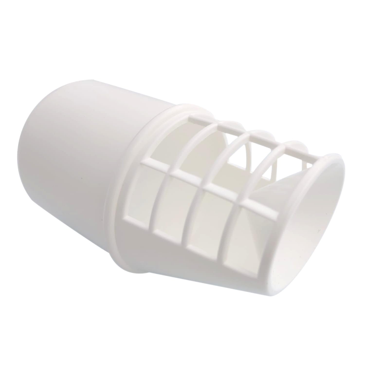 TYGERIX® Horizontal Terminal 60 mm for Exhaust Fume of Condensation Boilers | Innovative Condensation Recovery Evacuator | Anti Drop and Anti Smoke | Anti Intrusion Grid | White