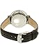 Fossil Women's Jacqueline Quartz Stainless Steel and Leather Casual Watch, Color: Silver-Tone, Black (Model: ES3972)