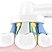 8pcs Replacement Toothbrush Heads for Braun Oral-B Floss Action Electric Toothbrush (8PCS)