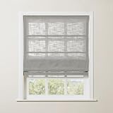 TWOPAGES Linen Roman Shades for Windows Custom