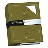 Southworth 25% Cotton Laser Paper, 8.5 x 11 Inches, 24. lb, White, 500 Sheets per Box (31-724-10)