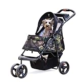 Petique Pet Stroller, Green Camo, One Size