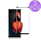 [3 Pack] Samsung Galaxy S9 Plus Screen Protector(Not Glass), Weiaio - (Black) PET Clear High Definition Screen Protector Film Anti-Scratch Bubble Free Screen Protector for S9 Plus