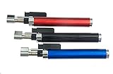 GuangFa Professional 853 Color Random Jet Flame Pencil Pen Butane Torch Ever Chef Creme Brulee Kitchen Cooking Windproof Refillable Gas Butane Steel Adjustable Flame 1300°C/2500°F Cigar Light BBQ Welding