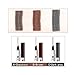 Tattoo Eyebrow Pen with Four Tips Long-lasting Waterproof Brow Gel for Eyes Makeup (C Dark Grey)