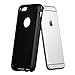 LUVVITT [Ultra Armor] Shock Absorbing Case Best Heavy Duty Dual Layer Tough Cover for Apple Phone 6 / Phone 6s (4.7) - Black