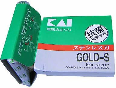 Amazon Co Jp T型ゴールドステンレス カミソリ 5本入 ビューティー