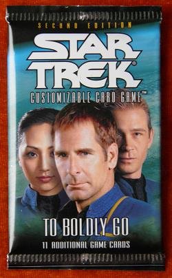Star trek CCG To Boldly Go Booster Pack