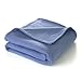 King Size Fleece Blanket | Comfy Supersoft Fleece Blanket – All-Season Light Weight Throw Blanket | Luxuriously Soft | Throw Blanket for Couch and Sofa | Machine Wash | Blue