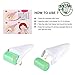 Ice Roller for Face & Eye by Charmlily, Puffiness, Migraine, Pain Relief - Cold Facial Massager Treatment to Reduce Puffy Face & Tighten Pores, Under Eye Wrinkles (White)