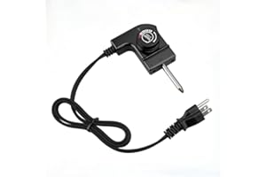 Universal Replacement Adjustable Thermostat Probe Cord - Compatible with Masterbuilt,Electric Griddles & More Electric Skille