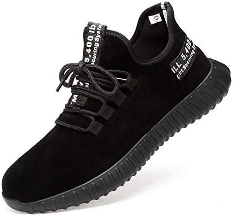 Cow Suede Leather Men Safety Shoes 