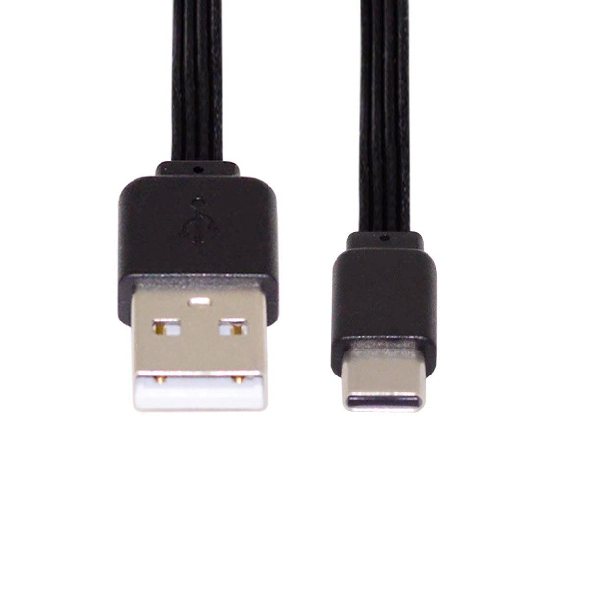 CY 13cm USB 2.0 Type-A Male to USB-C Type-C Male Data Flat Slim FPC Cable for FPV Disk Phone