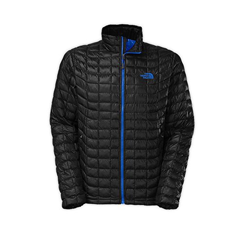 North Face Men's Thermoball Insulated Stowable Full Zip Jacket -XLarge-BlkBlue