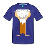 Spreadshirt Beast Jacket Aristocratic Rococo Costume Kids' Premium T-Shirt, Youth S, Royal Blue