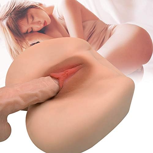Lifesize A-ss Male Masturator Realistic Toy-3D Lifelike Silicone TPE Love Dolls for Men Adult Male Toys Men's Massager Toy Love Toys Gift for Man (7.87×7.09×3.54 in)