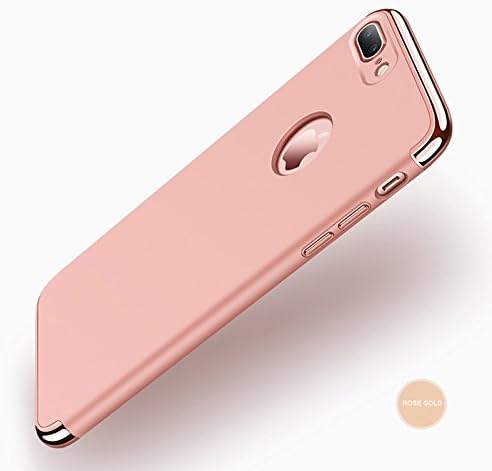 Misokoo Iphone 7 Plus Hard Case, Iphone 7 Plus Hard cases Shockproof Luxury Ultra Thin Slim Case Protective Cover For iPhone 7 Plus(Rose Gold for iphone 7 plus)