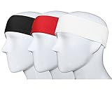 GoYonder Solid Sport Sweatbands (Set of 2 Colors)