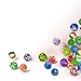 Fun Central 250 Pieces - 27mm Bouncy Balls Bulk - Supper Ball Party Favors for Vending Machine Capsules