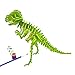 Miscy 3d Puzzle Arts Projects Craft Wood 3d Puzzles for Kids Ages 6-8 &up Assemble Paint DIY Animal Crafts T-Rex Dinosaurs