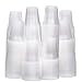 Clear Plastic Disposable 5 oz. Cups in Bulk, Tested & Proven Crack Resistant for Drinking Beverages by Plastic Palace (200)