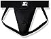 Starter Men's Jockstrap with Optional Cup Pocket, Amazon Exclusive, Black, Medium