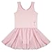 YiZYiF Girls Gymnastics Dance Dress Kids Ballet Tutu Leotard Chiffon Skirt Pink 3-4