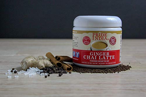 image for Pride Of India - Ginger Chai Latte - Powdered Instant Tea Premix, 8.82